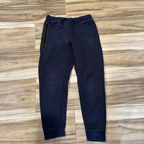 Navy Obsidian Nike Tech Fleece Joggers-tracksuits - Picture 1 of 3
